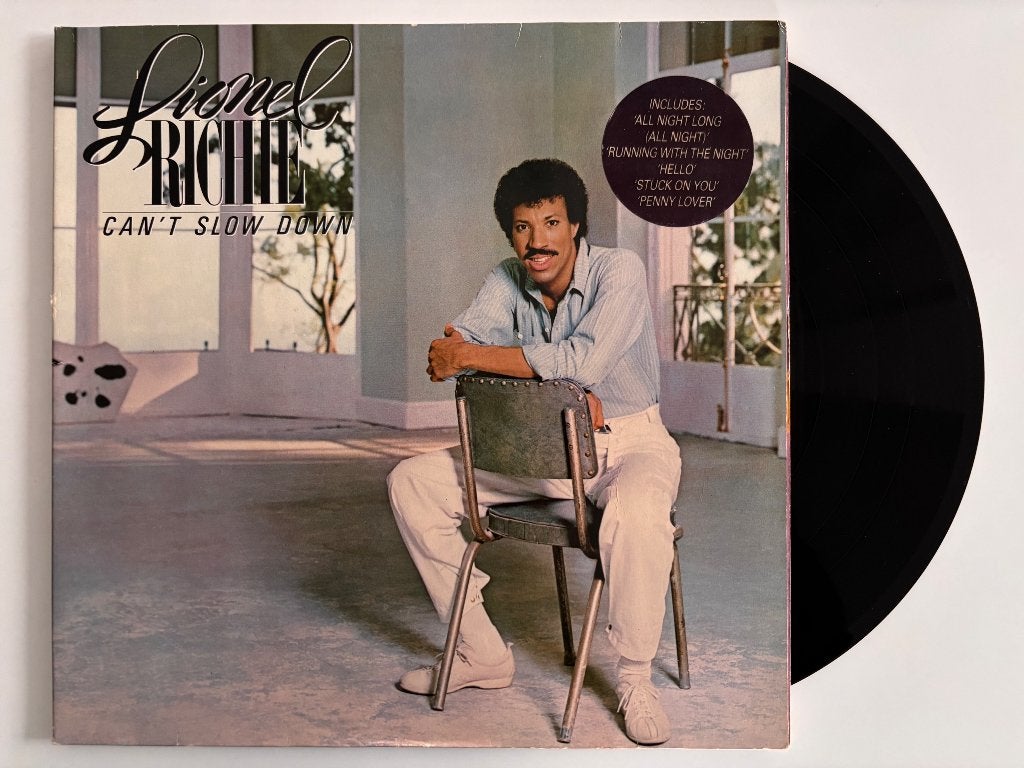 Lionel Richie LP can’t slow down, Ophalen of Verzenden, LP