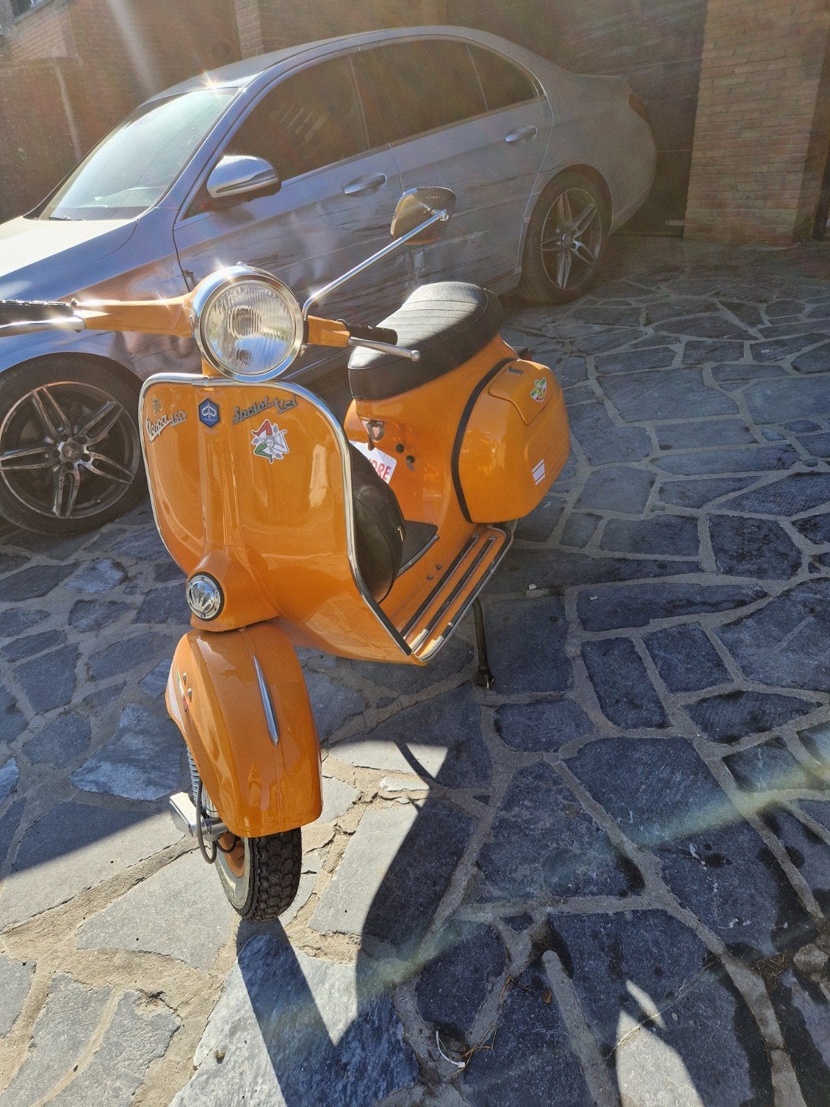 vespa sprint veloce, Enlèvement