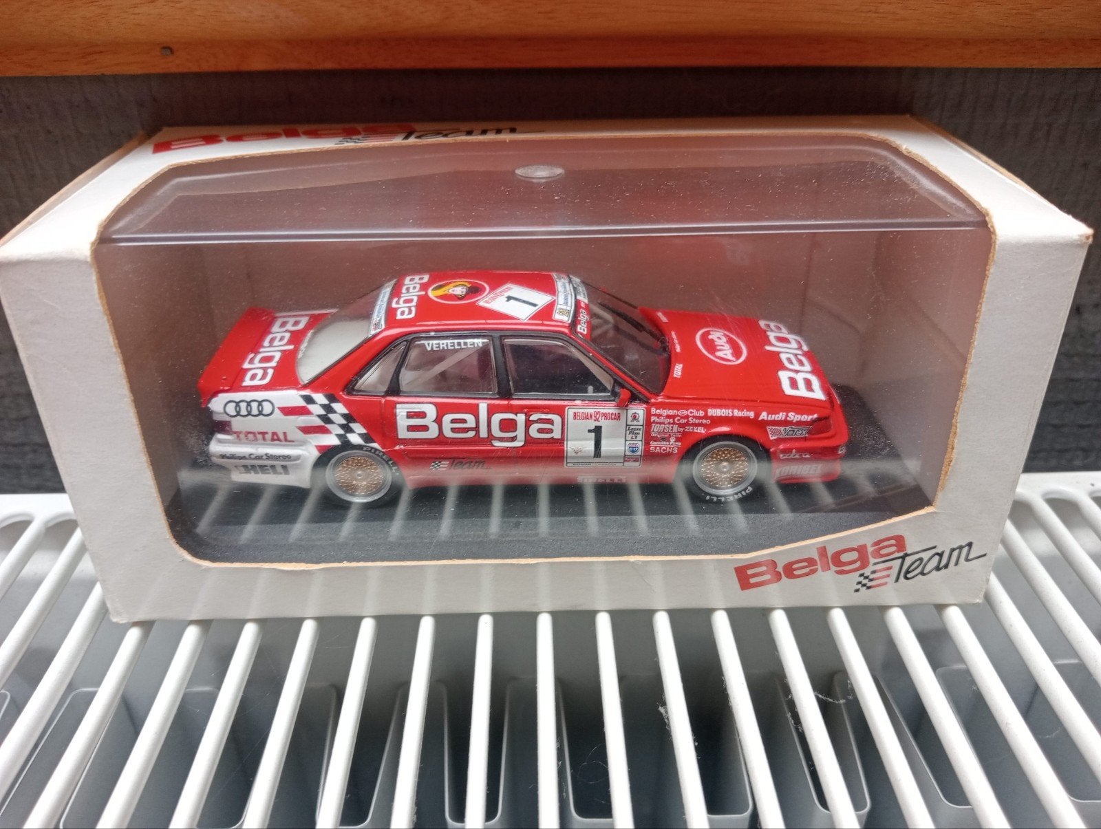 Audi belga, Ophalen