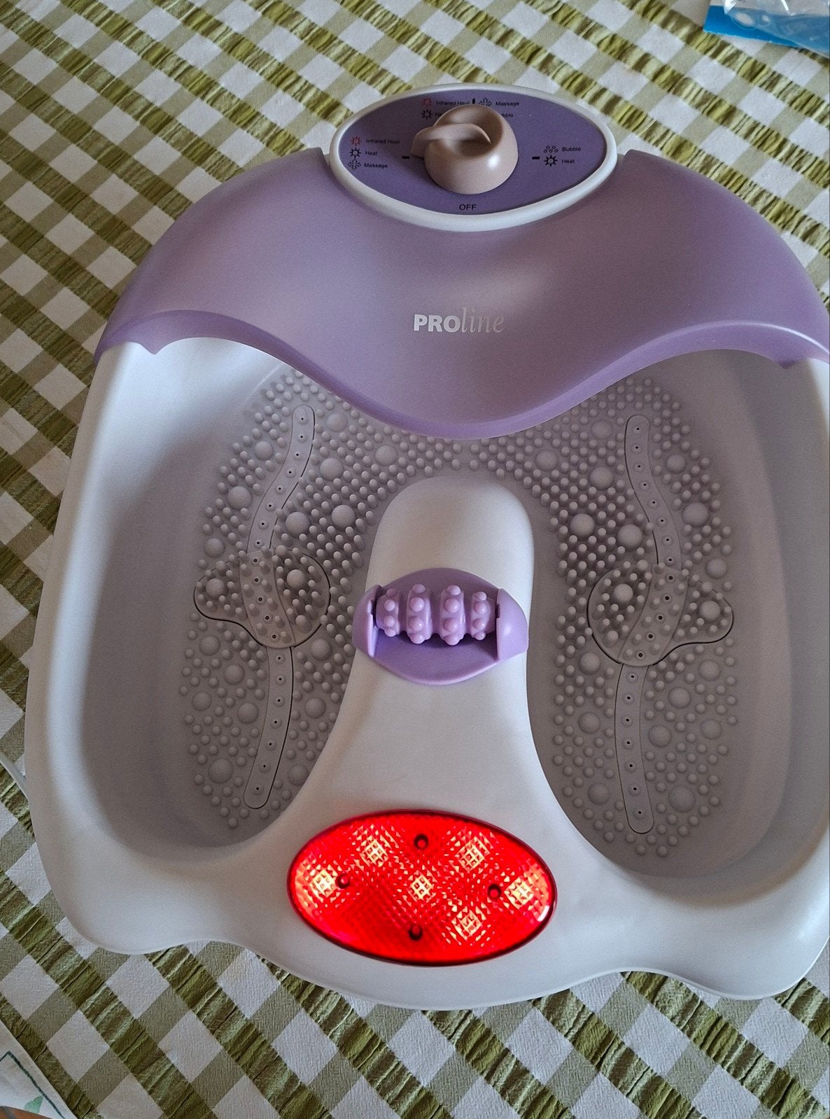 voetenbad met bubbels en massage, Enlèvement, Comme neuf, Autres types