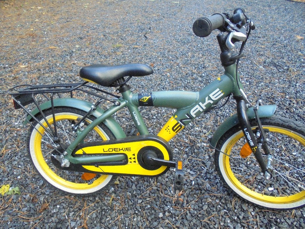 kinderfiets loekie 16 inch, Vélos & Vélomoteurs, Enlèvement, Utilisé, 16 à 20 pouces, Loekie