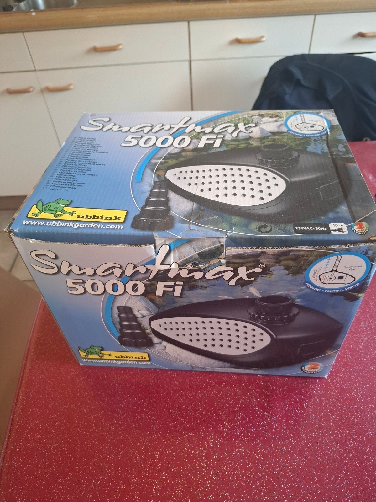 pompe filtrante pour étang, Ophalen