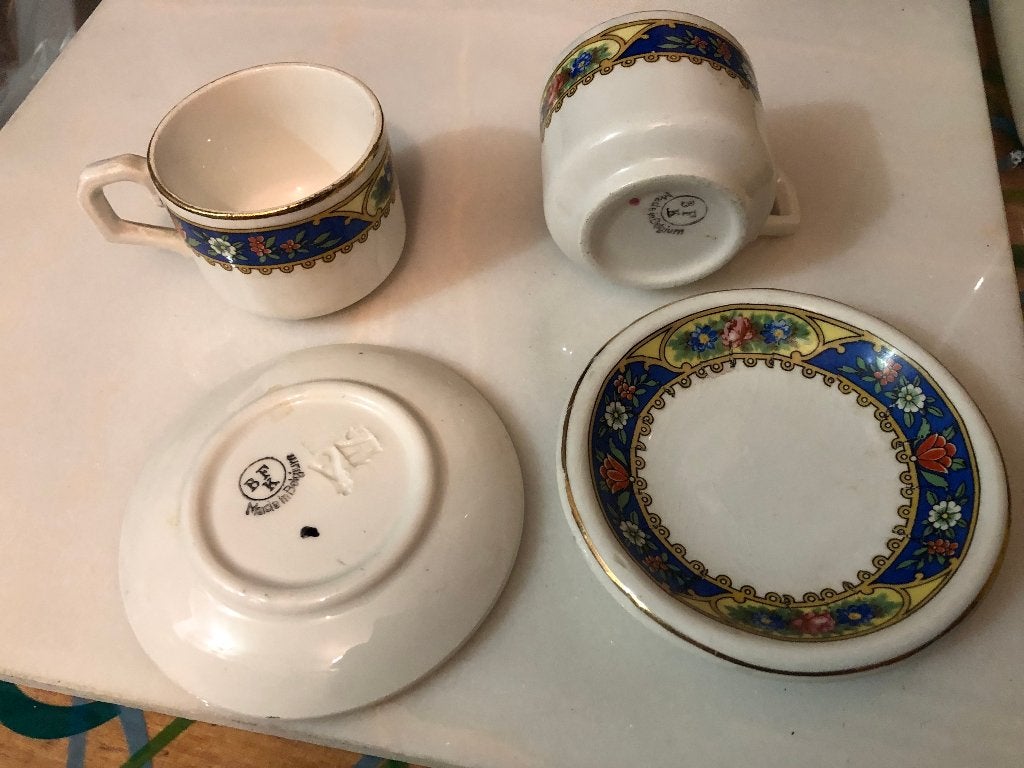 Boch petites tasses, Enlèvement