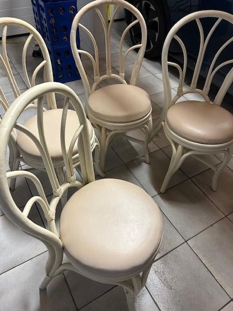 chaises de cuisine, Maison & Meubles, Chaises, Osier ou Rotin, Klassiek, Enlèvement, Utilisé