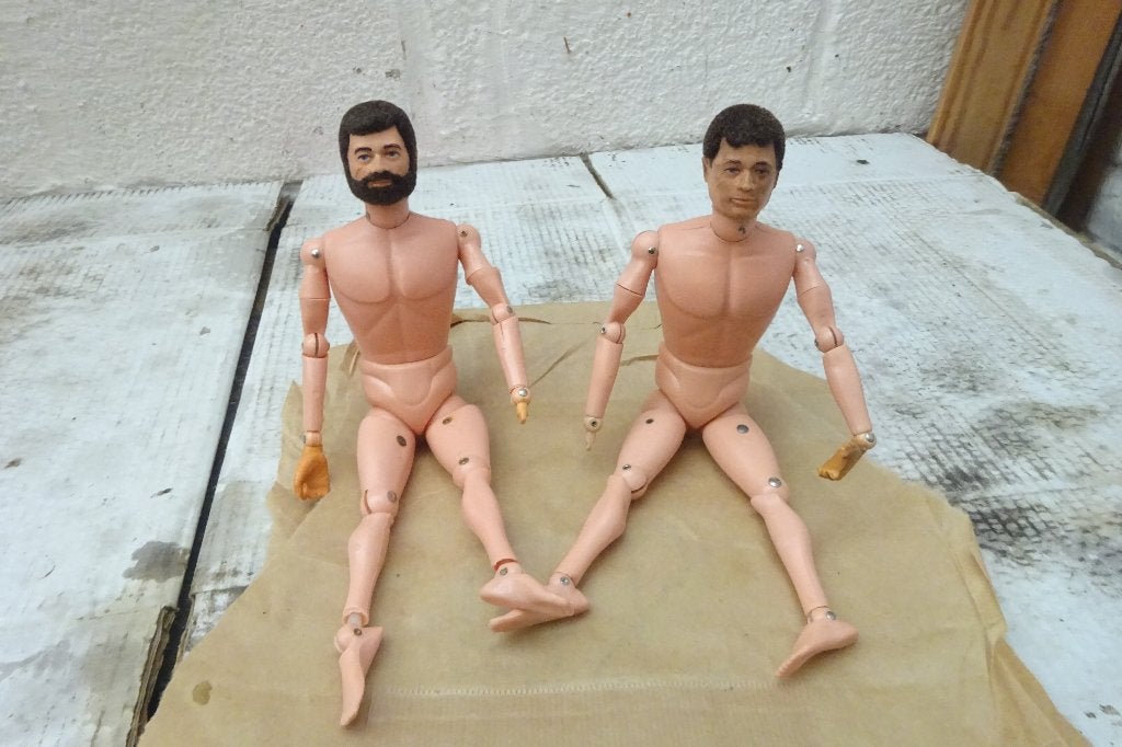 2 Action Man made in England Hasbro 1964 voir photos, Enlèvement