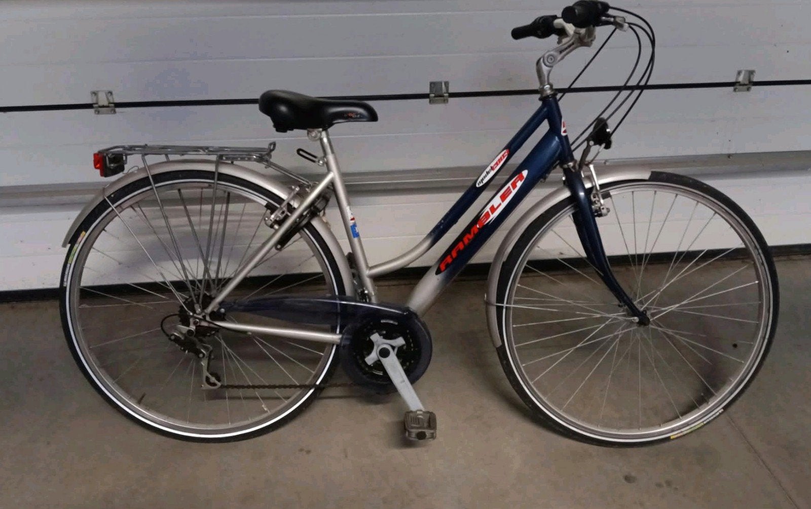 damesfiets rambler, Ophalen