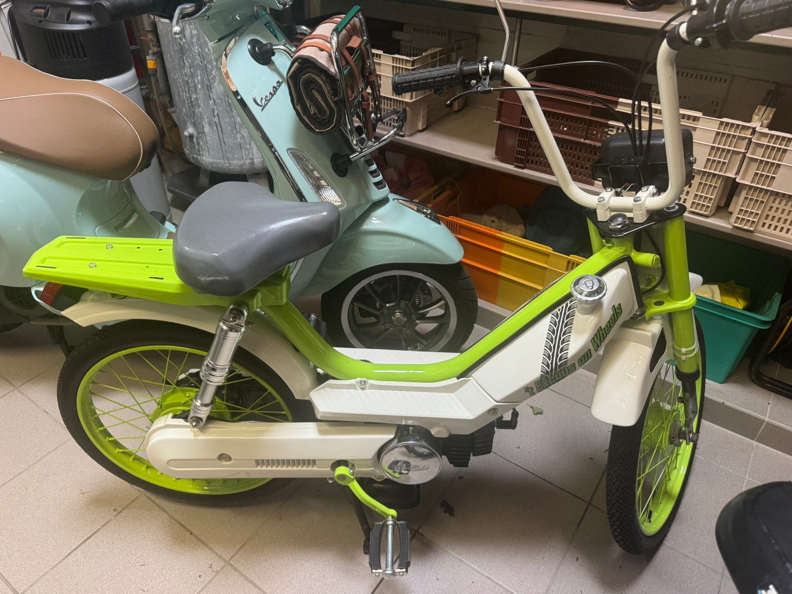 Honda camino groen, Enlèvement, Utilisé