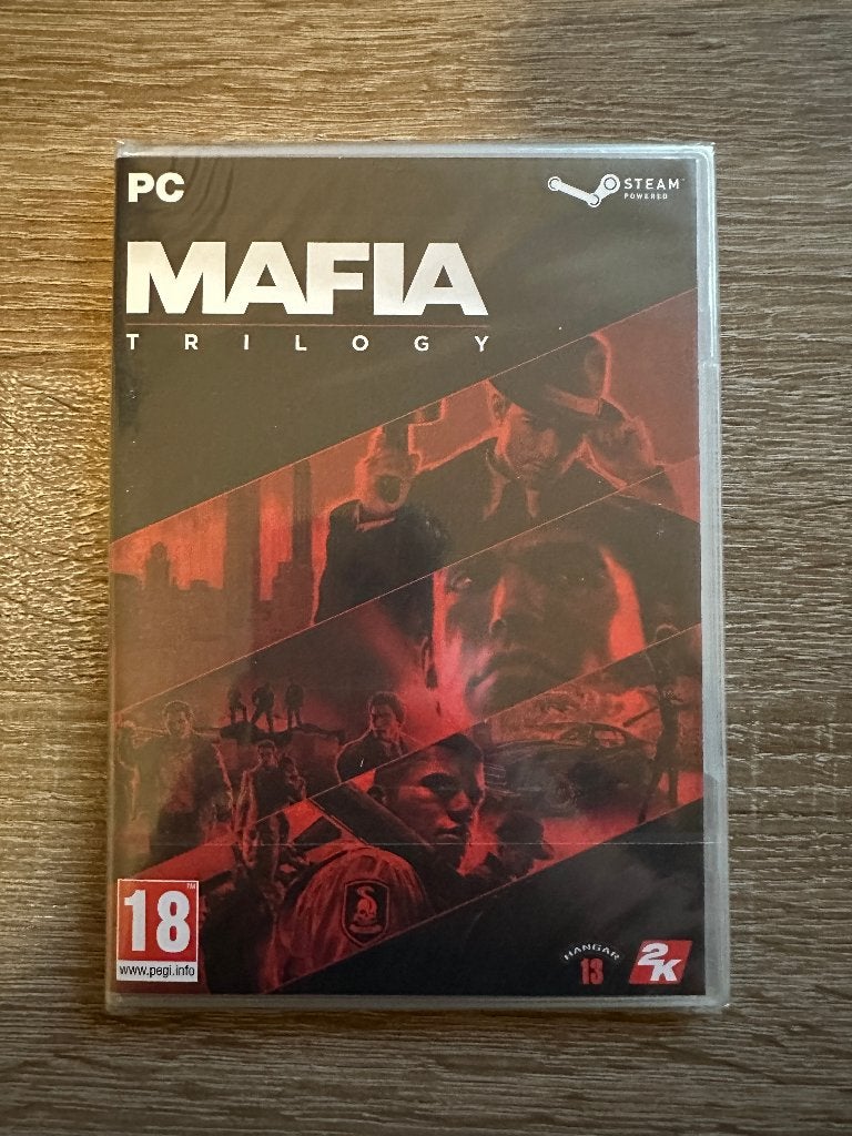 [NIEUW] Mafia: The Trilogy PC (Code in a Box), Games en Spelcomputers, Vanaf 18 jaar, 1 speler, Nieuw, Eén computer