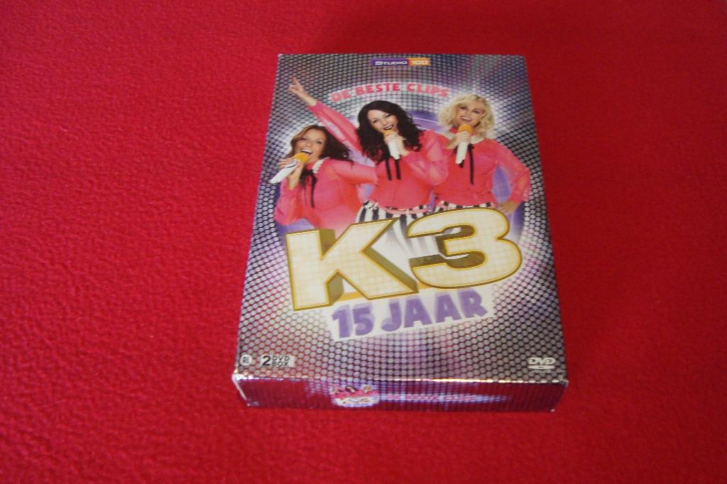dvd box 15 jaar k3 de beste clips, Ophalen of Verzenden