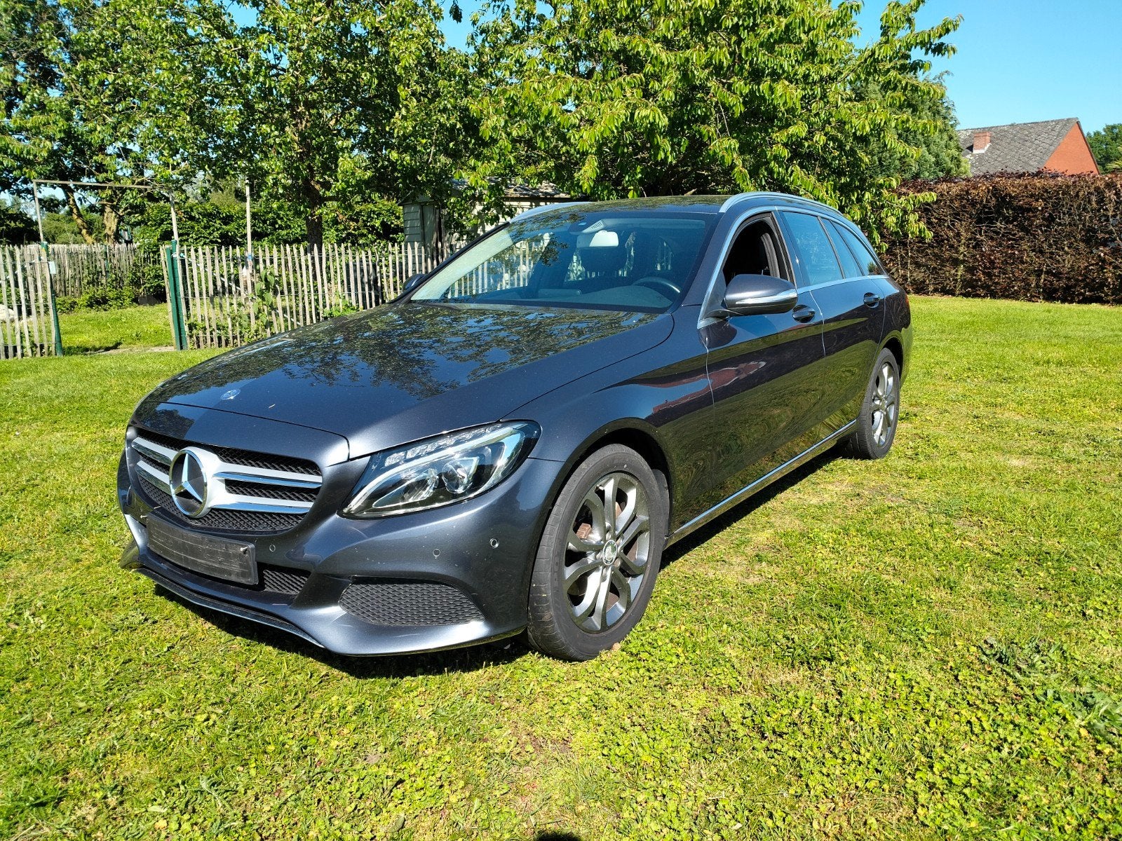 Mercedes C180i break 2015 129.000km in topstaat, Zetelverwarming, Particulier, Te koop, Break