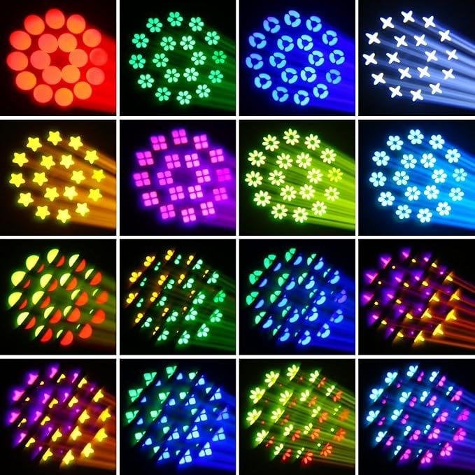 8 x movingheads 150w led, Muziek en Instrumenten, Ophalen, Zo goed als nieuw, Licht, Geluidgestuurd