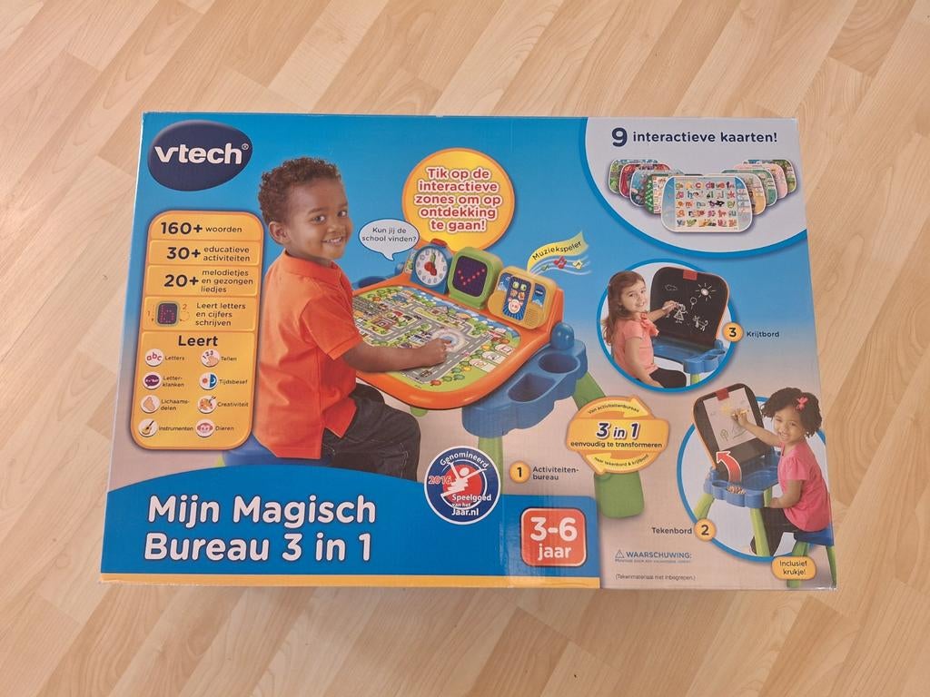 Vtech - Magisch bureau, Een of twee spelers, Ophalen, Zo goed als nieuw, Vtech