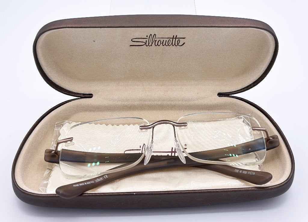 Lunettes Silhouette / Monture / Comme neuf / Pour femmes, Autres marques, Enlèvement ou Envoi, Comme neuf, Brun