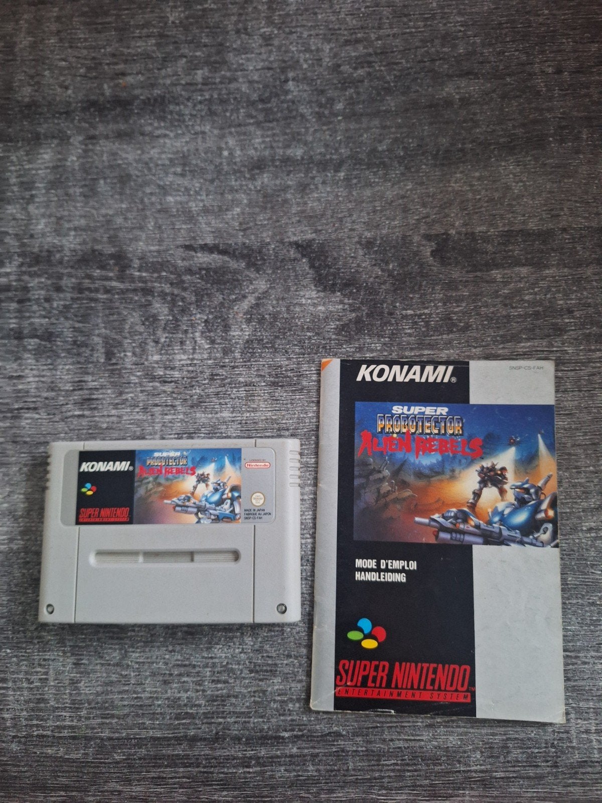 Super proboctor alien rebels snes, Ophalen