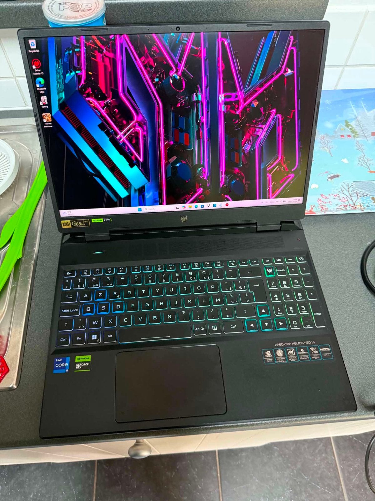 Predator gaming laptop intel i9 13900hx rtx 4070, Enlèvement ou Envoi, Comme neuf, Gaming, SSD
