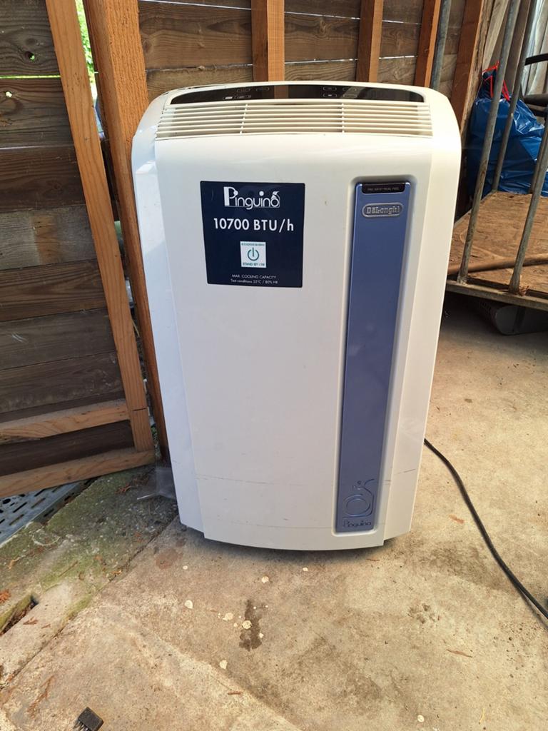 Airco delonghi 10700 BTU, Elektronische apparatuur, Airco's, Ophalen, Timer, Gebruikt, 3 snelheden of meer
