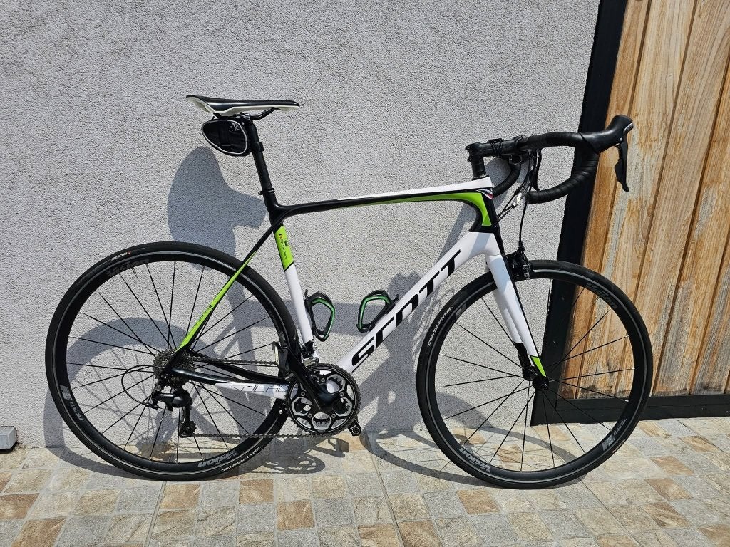 Scott Solace 30 Carbon – Shimano 105 – 2x11 – Maat L/56, Sport en Fitness, Wielrennen, Ophalen, Gebruikt, Overige typen