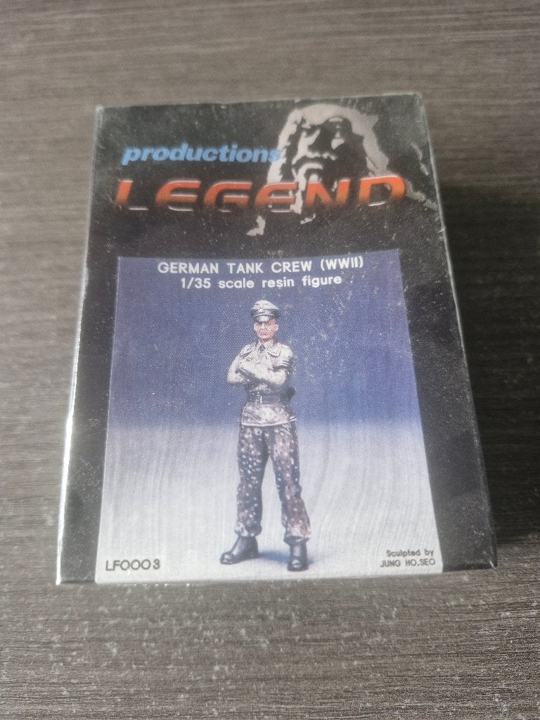 Legend 1/35 German Tank Crew WWII, Hobby & Loisirs créatifs, Enlèvement ou Envoi, Neuf, 1:35 à 1:50, Personnage ou Figurines