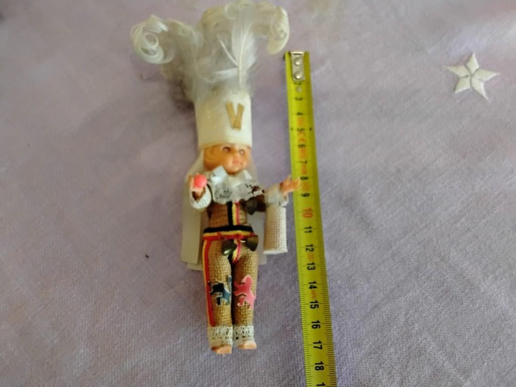 Kleine pop van Gille de Binche, Ophalen of Verzenden, Gebruikt, Pop
