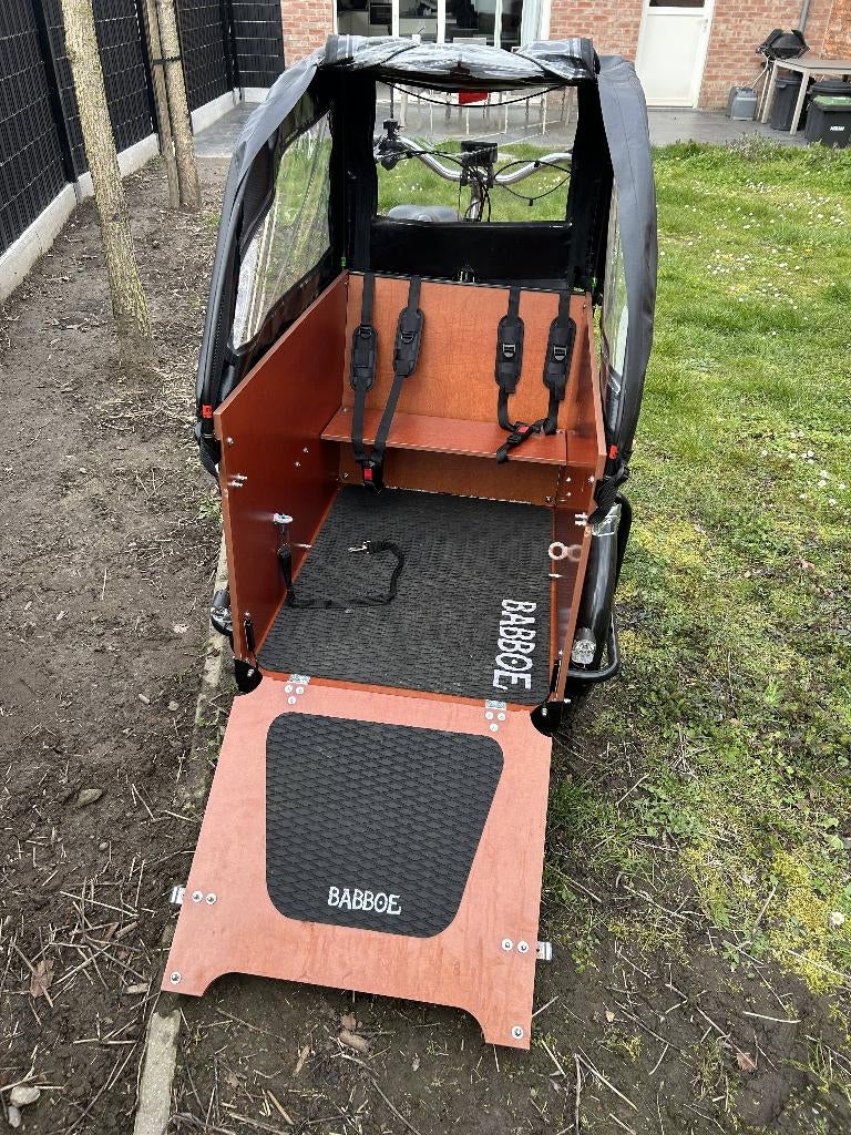 elektrische bakfiets Babboe dog-e, Fietsen en Brommers, Elektrische fietsen, Zo goed als nieuw, Overige merken, Ophalen