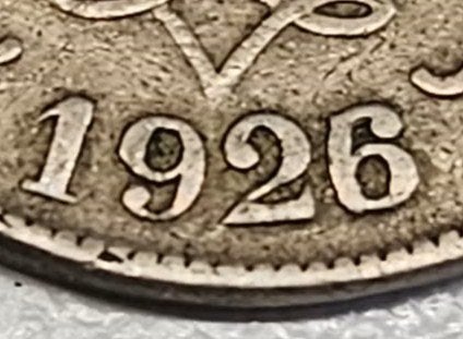 België : 25 Centimes 1926/3 FR Type II Morin 329a Ref 16866, Postzegels en Munten, Ophalen of Verzenden, Metaal, Losse munt