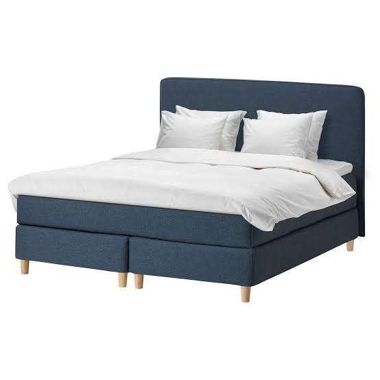 housse lit / sommier DUNVIK 160 / 200 Ikea, Neuf, Tissu, Enlèvement, 200 cm