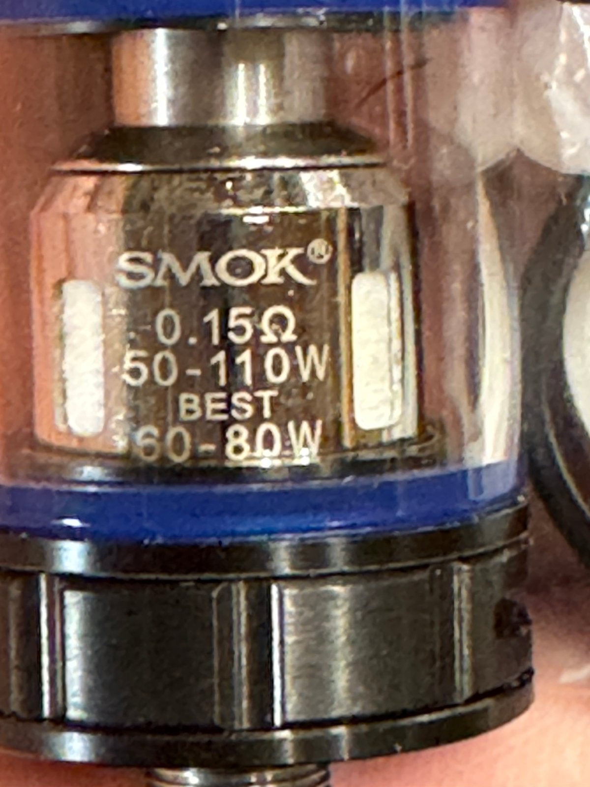 Smok 80w tank met coil, Ophalen, Zo goed als nieuw