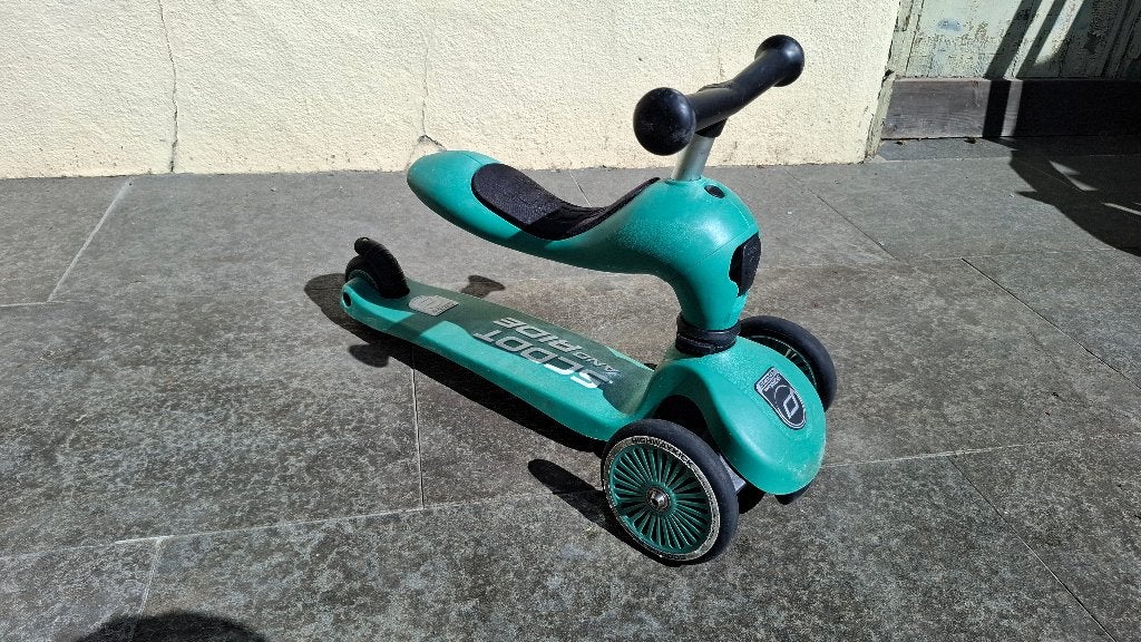 Scoot and ride loopfiets & step, Kinderen en Baby's, Ophalen, Gebruikt, Loopfiets
