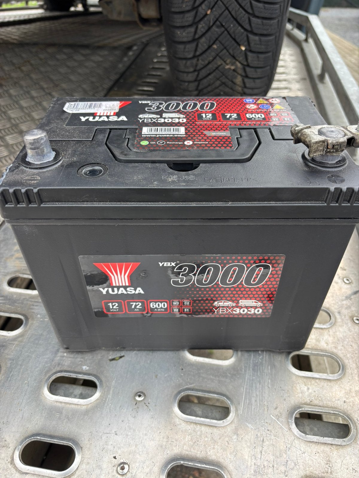 Accu 12v 72ah 600a zgan, Neuf