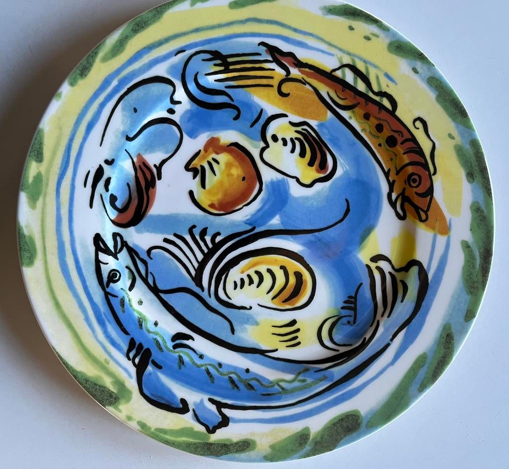 6 ongebruikte visborden Villeroy&Boch Oceano, Huis en Inrichting, Ophalen, Nieuw, Bord(en), Overige stijlen
