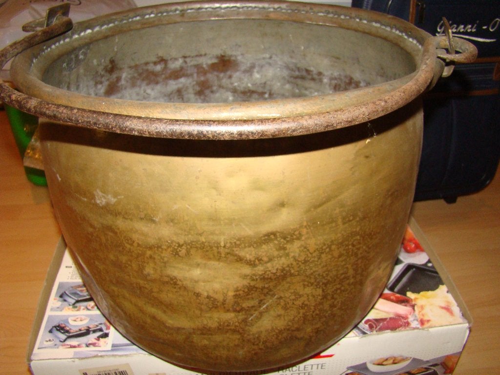 koperen ketel, Ophalen, Koper