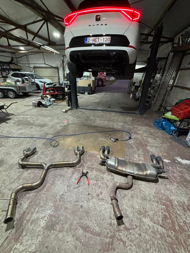 Einddemper delete voor CUPRA FORMENTOR 2.0 TSI, Enlèvement, Utilisé