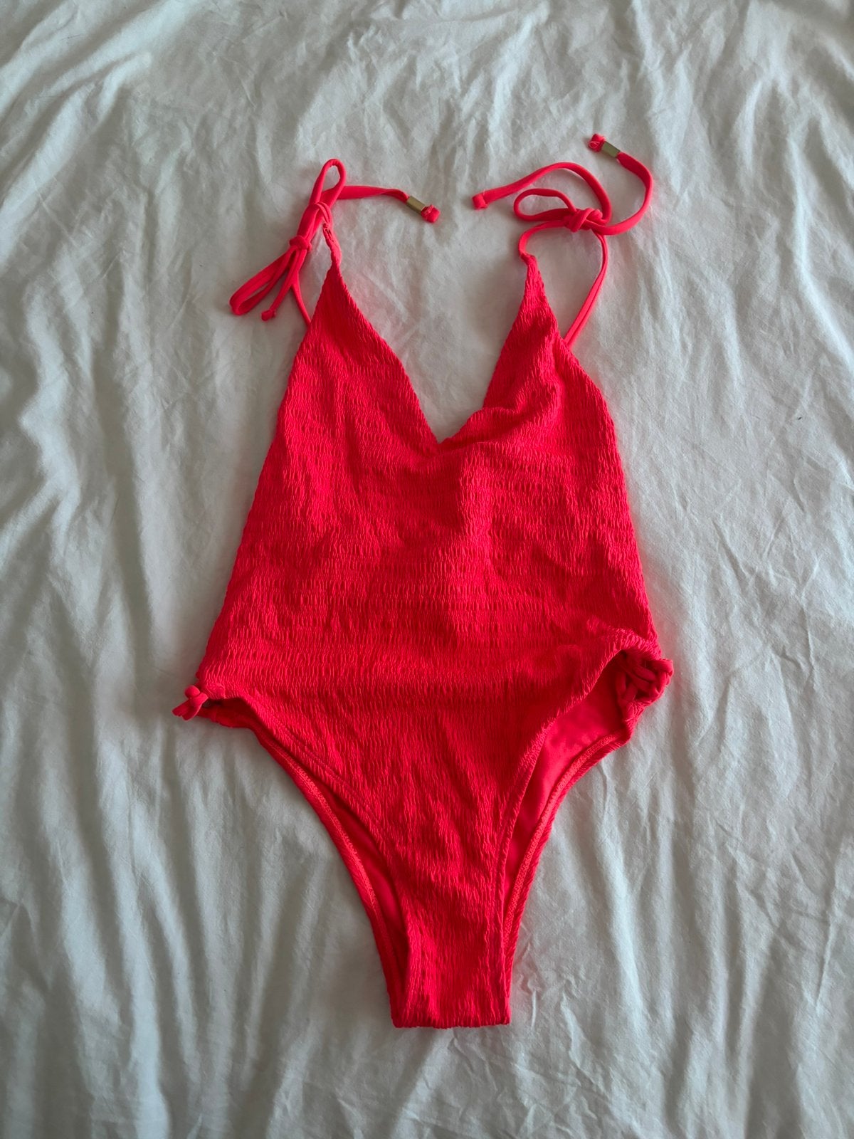Nieuw zwempak Hunkemöller, Ophalen, Nieuw, Rood, Badpak