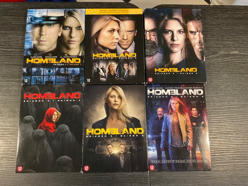 DVD’s Homeland seizoen 1-6 compleet, Cd's en Dvd's, Ophalen of Verzenden, Gebruikt