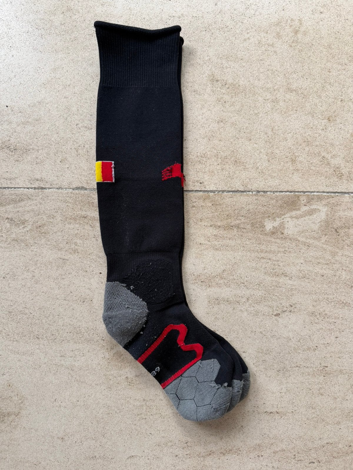 Voetbalkousen België Burrda maat 35 - 39, Garçon, Enlèvement ou Envoi, Utilisé, Chaussettes