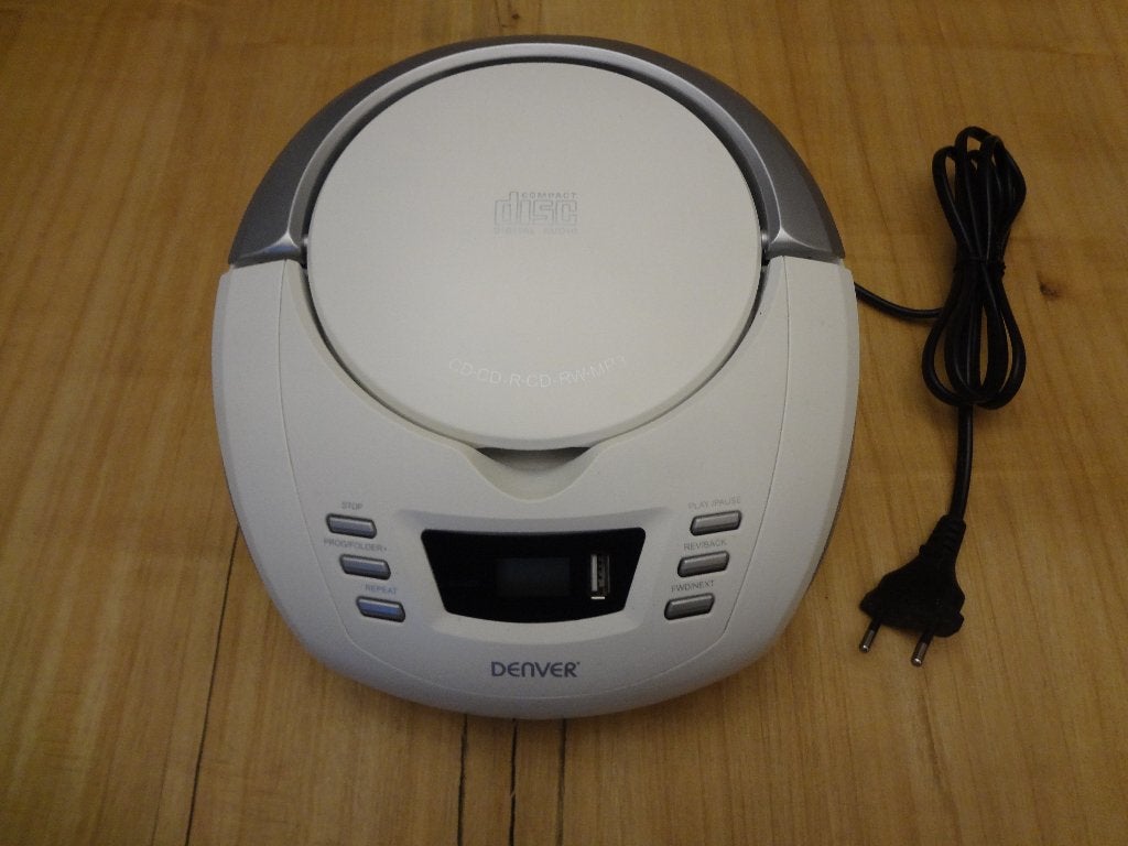Discman CD - MP3 - Radio FM - Cles USB, Audio, Tv en Foto, Ophalen, Discman