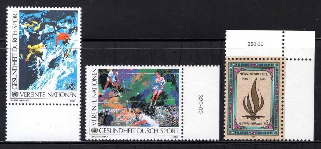 VERENIGDE NATIES-WENEN Jaar 1988 MNH, Verzenden, Overige landen, Postfris