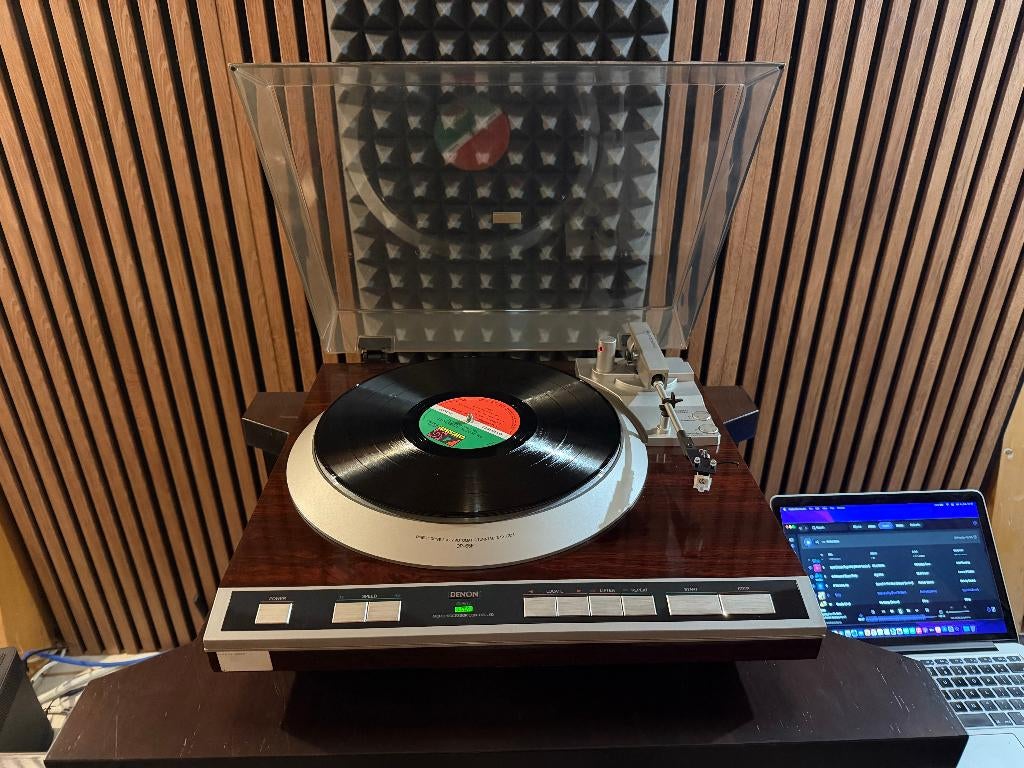 Denon DP-65F platenspeler, TV, Hi-fi & Vidéo, Tourne-disques, Utilisé, Tourne-disque, Autres marques, Automatique, Enlèvement ou Envoi