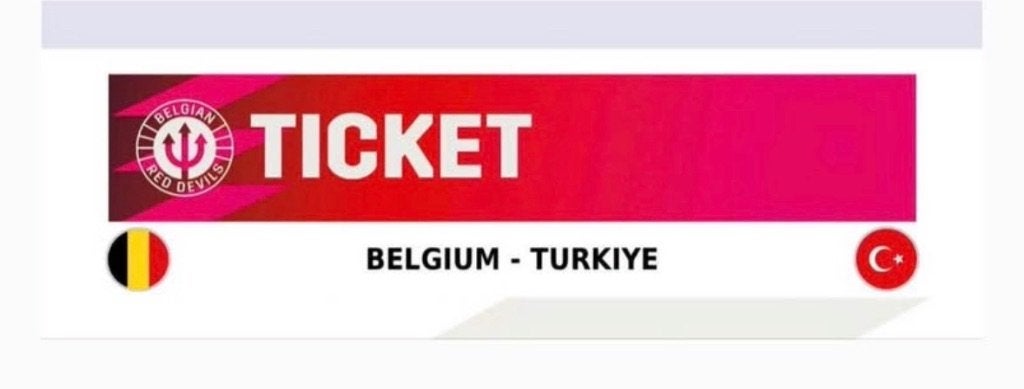Voetbal tickets Belgie - Turkije, Tickets en Kaartjes, Losse kaart, Oktober