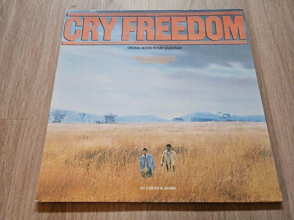 LP George Fenton & Jonas Gwangwa - Cry Freedom (O.S.T.), Cd's en Dvd's, Vinyl | Filmmuziek en Soundtracks, LP, Gebruikt, Soundtrack
