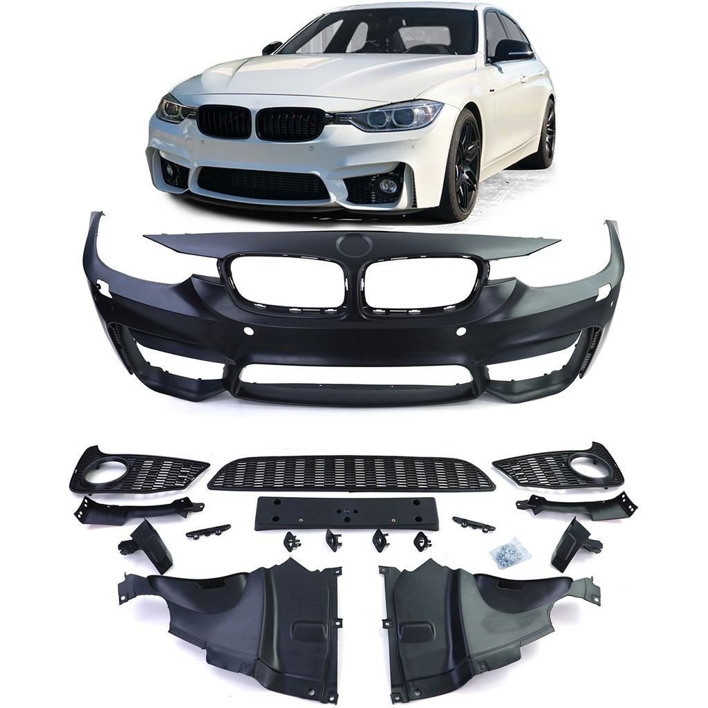 Voorbumper Set Geschikt Voor Bmw 3 Serie F30 F31 in M3 F80 L, Verzenden