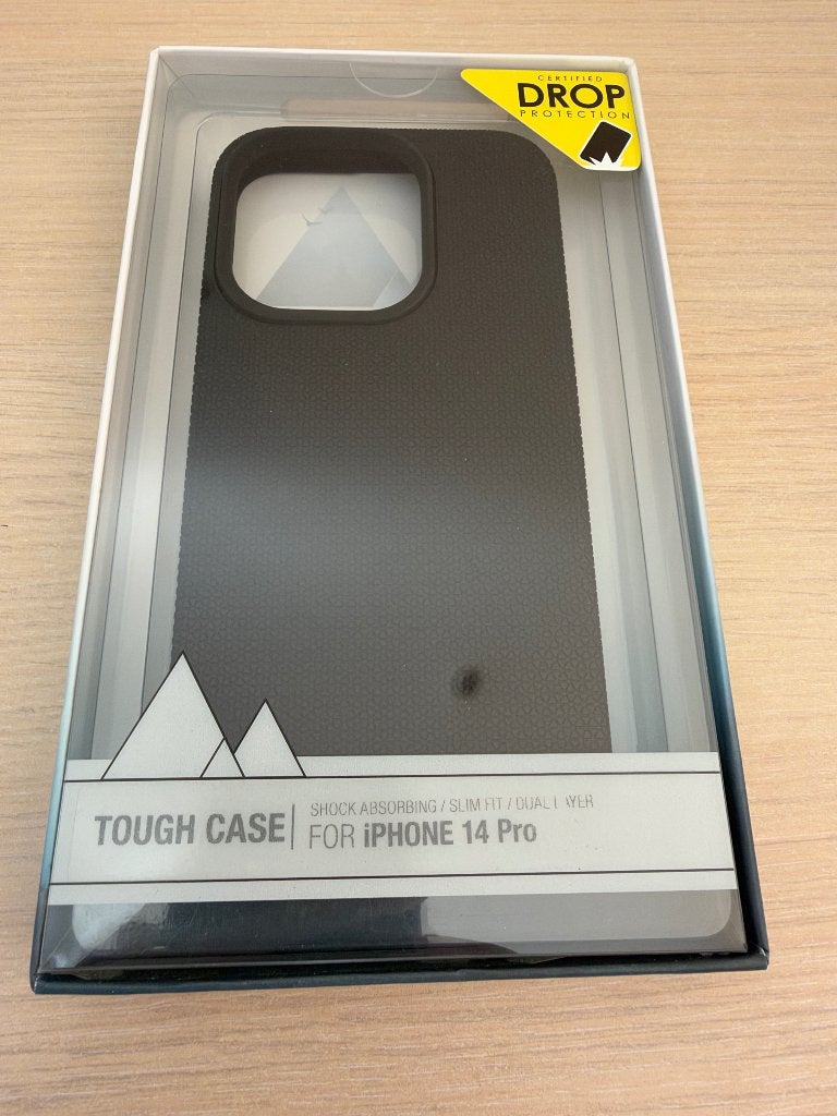 iPhone 14 Pro cover - NIEUW, Kunststof, Zwart, IPhone 14 Pro, Nieuw