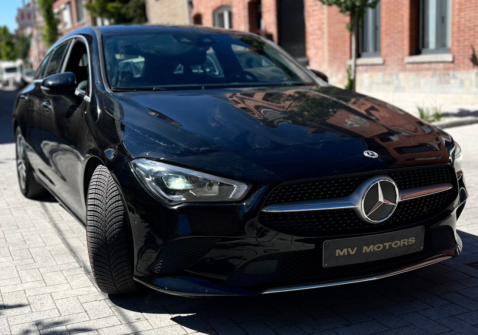 Mercedes-Benz CLA-Class Shooting Brake 180 Benzine/54000km!, Auto's, CLA, Zwart, Leder, Bedrijf