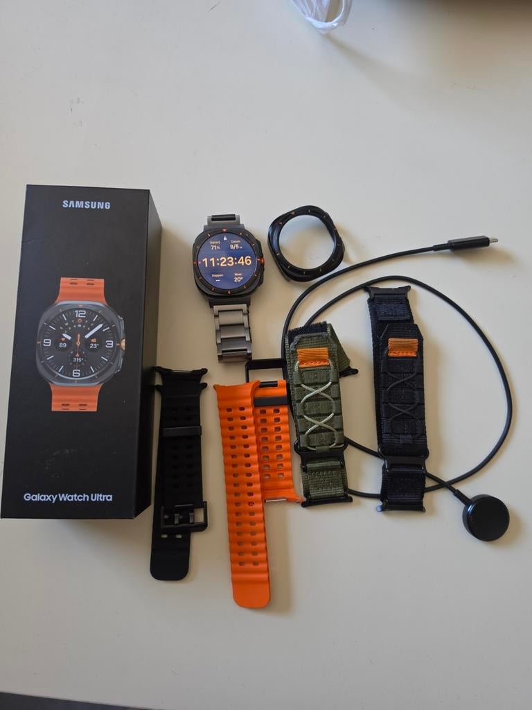 Samsung galaxy watch ultra, Ophalen