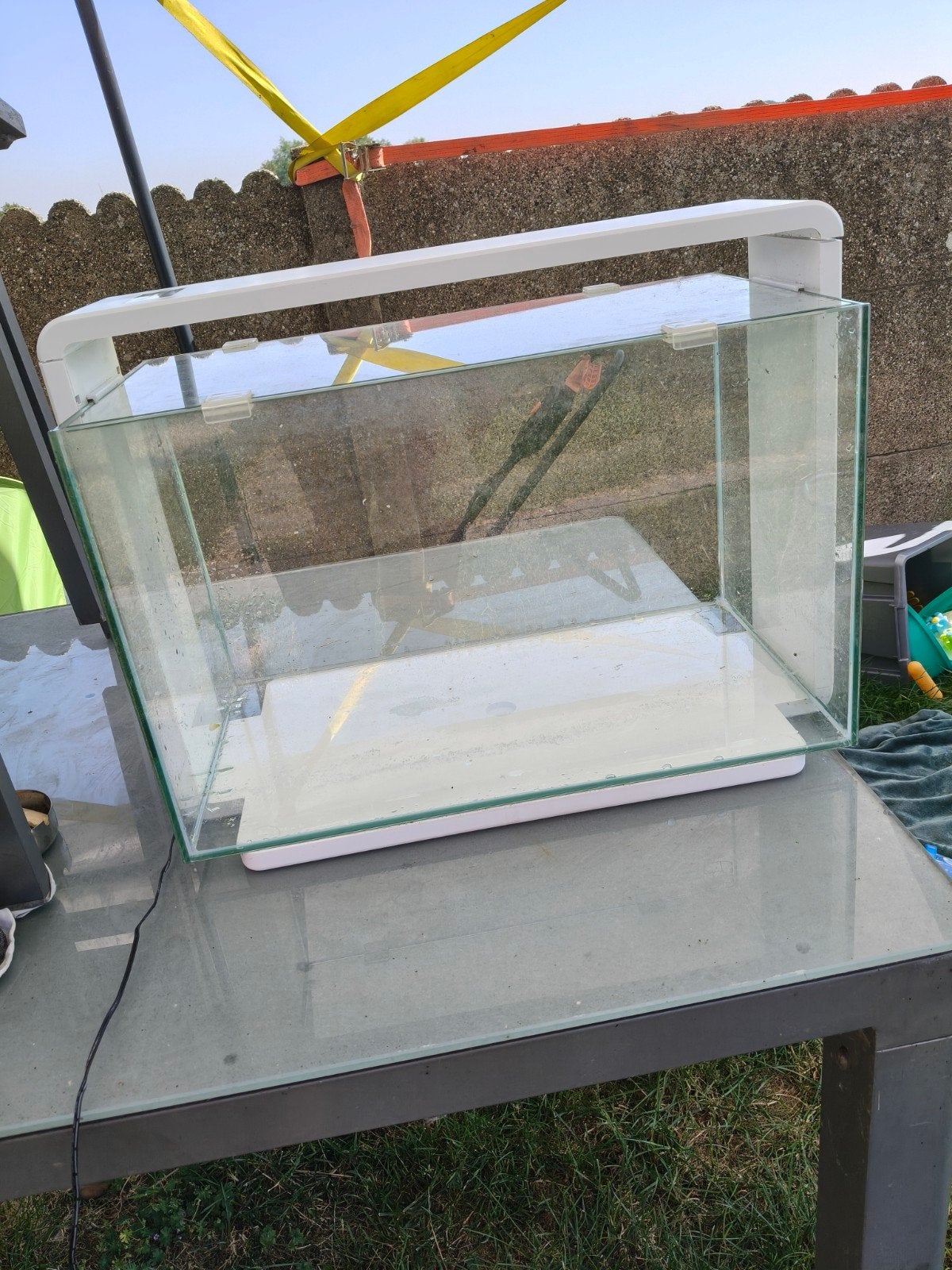 Home 60 superfish eventueel met accessoires, Ophalen, Gebruikt, Inclusief deksel, Leeg aquarium