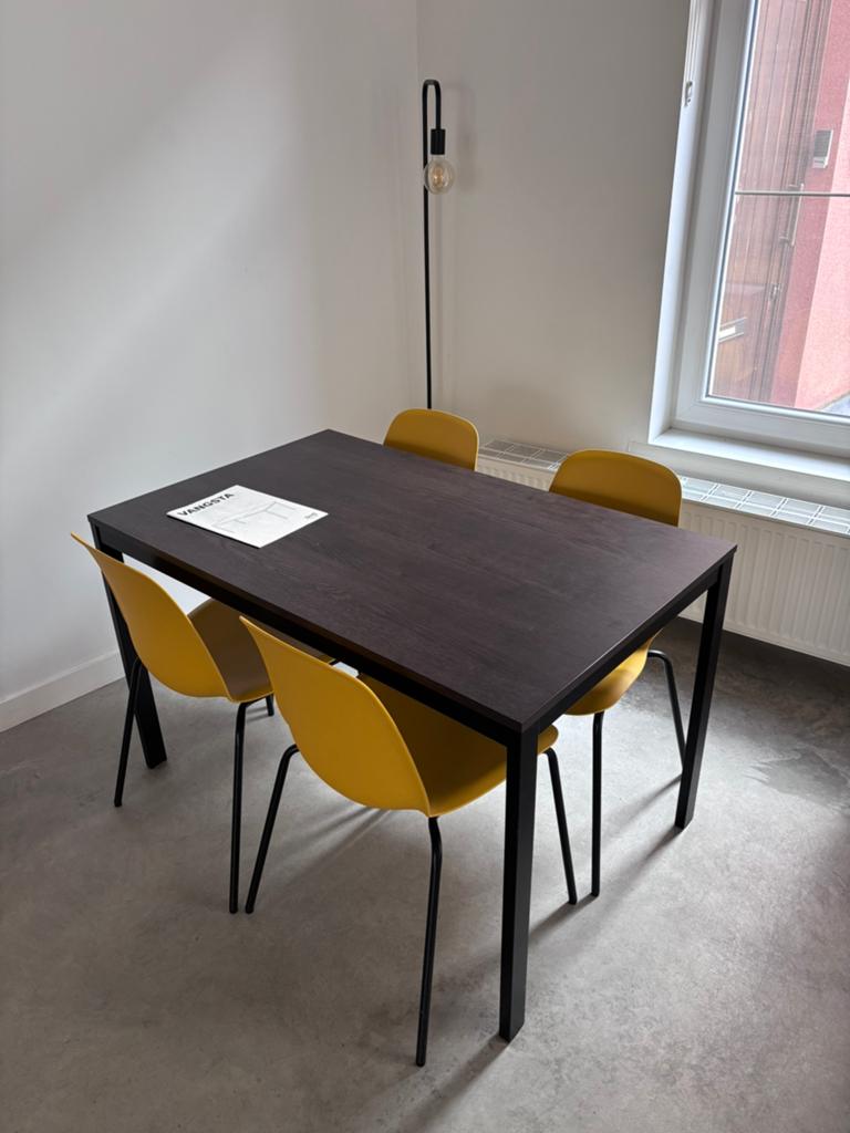 Tafel + Stoelen, Huis en Inrichting, Ophalen, 200 cm of meer, 50 tot 100 cm, Zo goed als nieuw