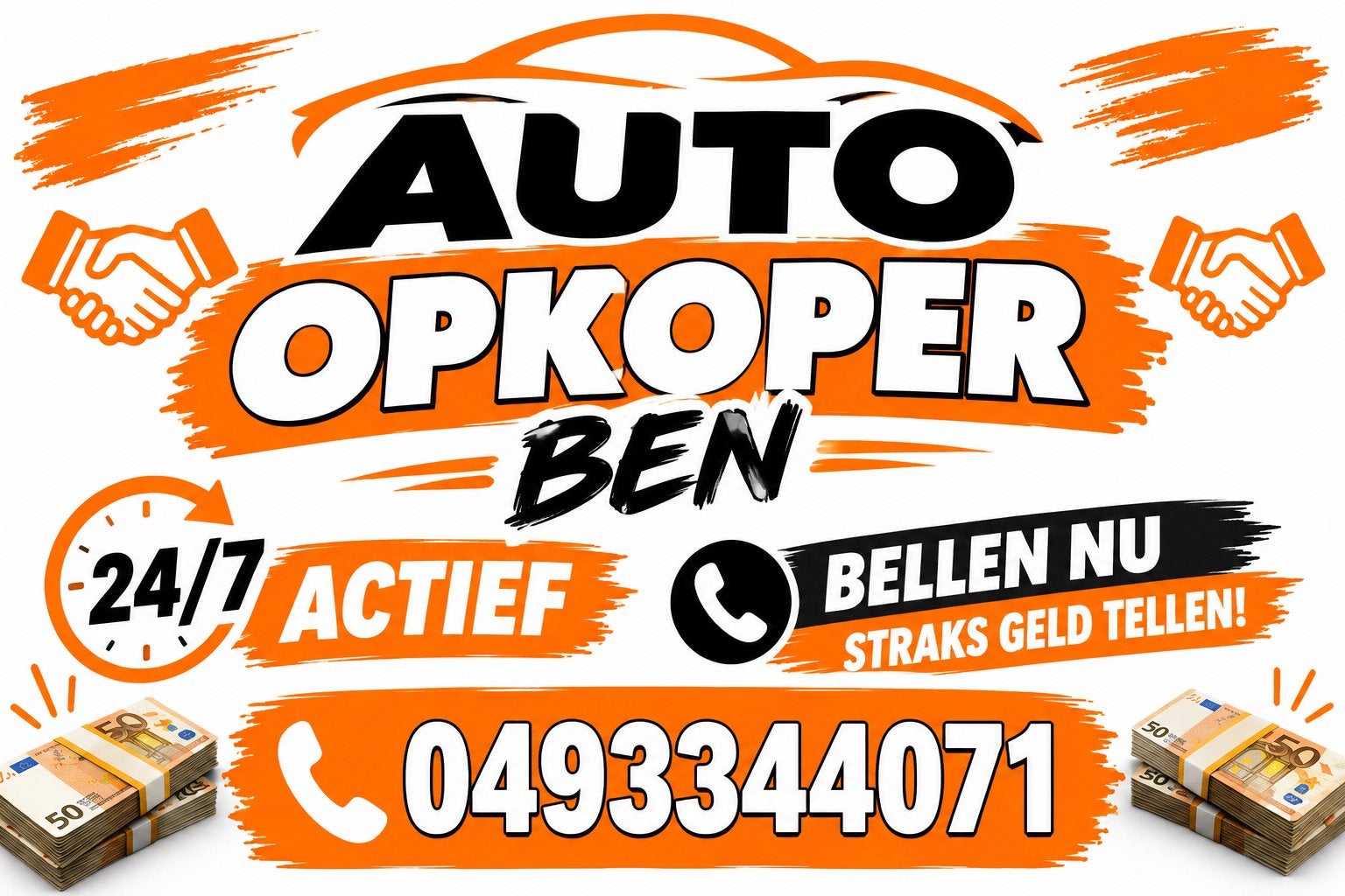 AUTO OPKOPER-NU-BELLEN-STRAKS-GELD-TELLEN!