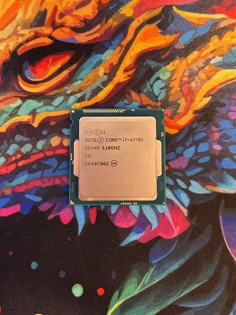 Intel i7 CPU 4770S, Ophalen, 8-core, Zo goed als nieuw, LGA 1150