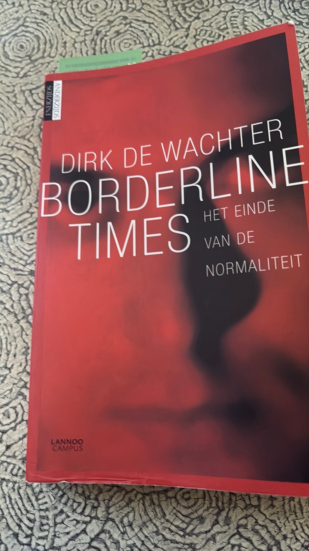 Dirk de Wachter - Borderline times, Ophalen of Verzenden, Dirk de Wachter