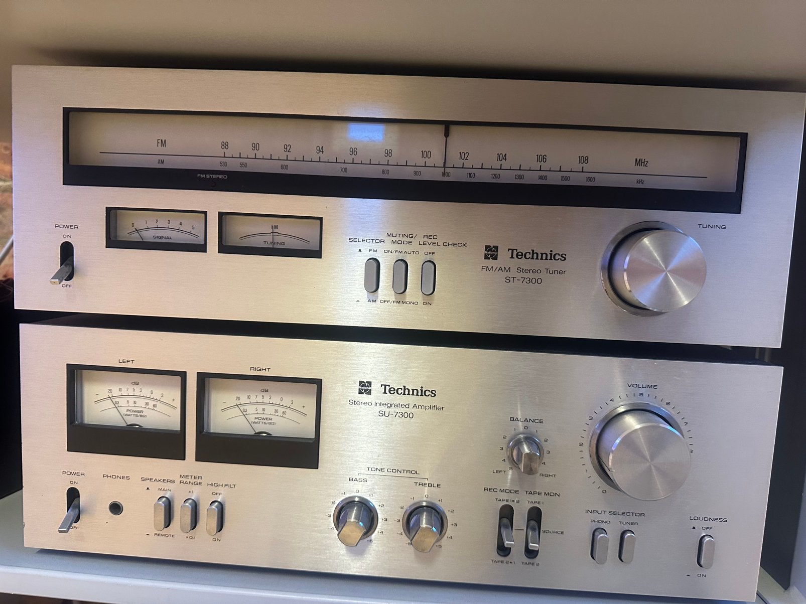 Technics ST7300 / SU7300 + speaker SB402 or JBL L15, Ophalen, Zo goed als nieuw